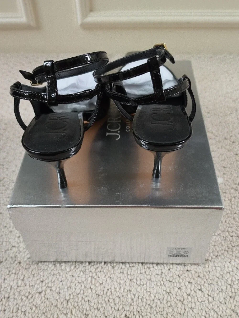 J. Crew glossy patent